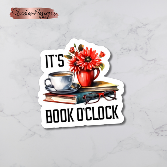 It's Book O'Clock Diecut