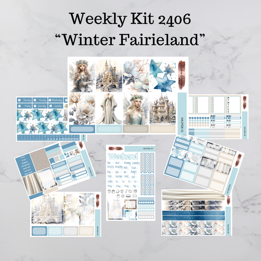 Weekly Kit 2406 - Winter Fairieland - Vertical Layout