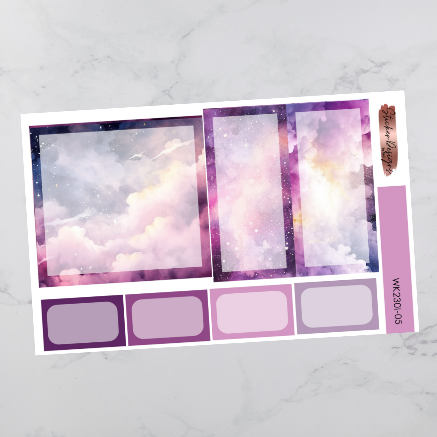Weekly Kit 2301 - Zodiac - Vertical Layout