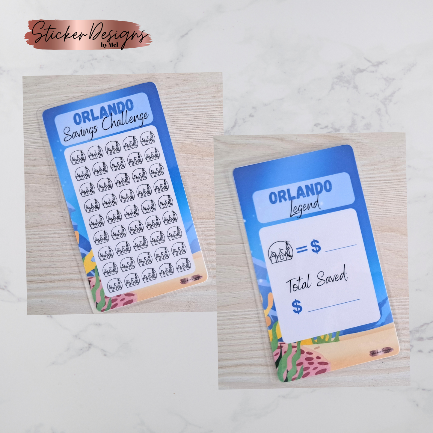 Orlando - Savings Challenge - Laminated