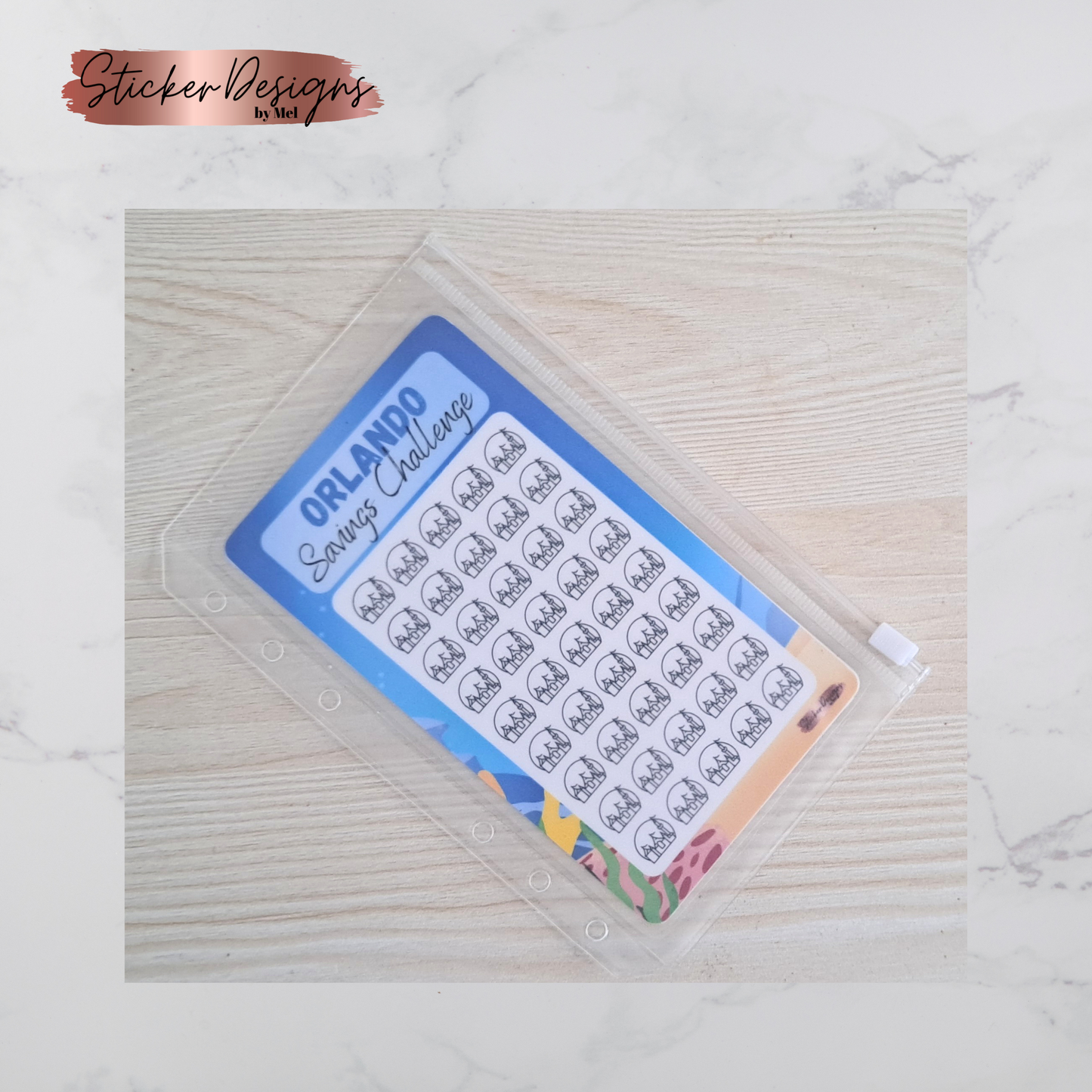 Orlando - Savings Challenge - Laminated