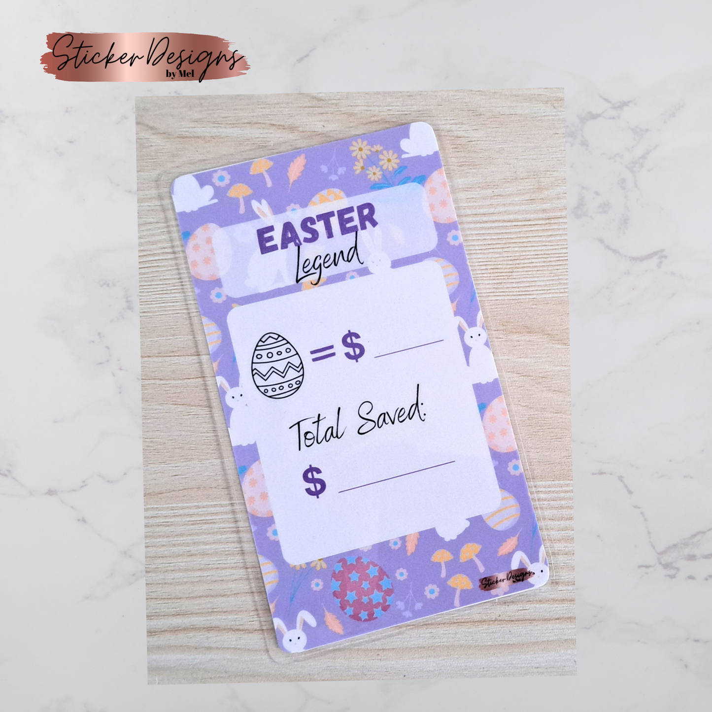 Easter - Savings Challenge - Laminated