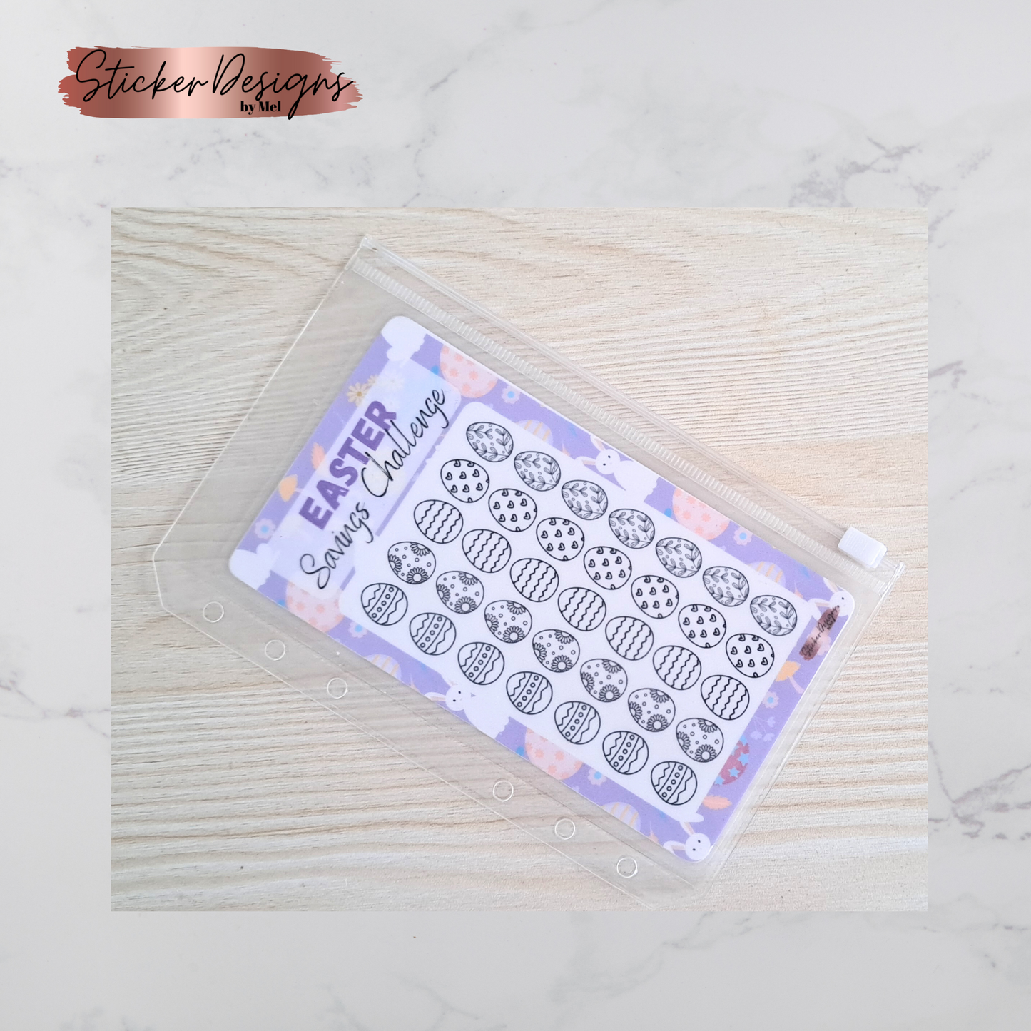 Easter - Savings Challenge - Laminated