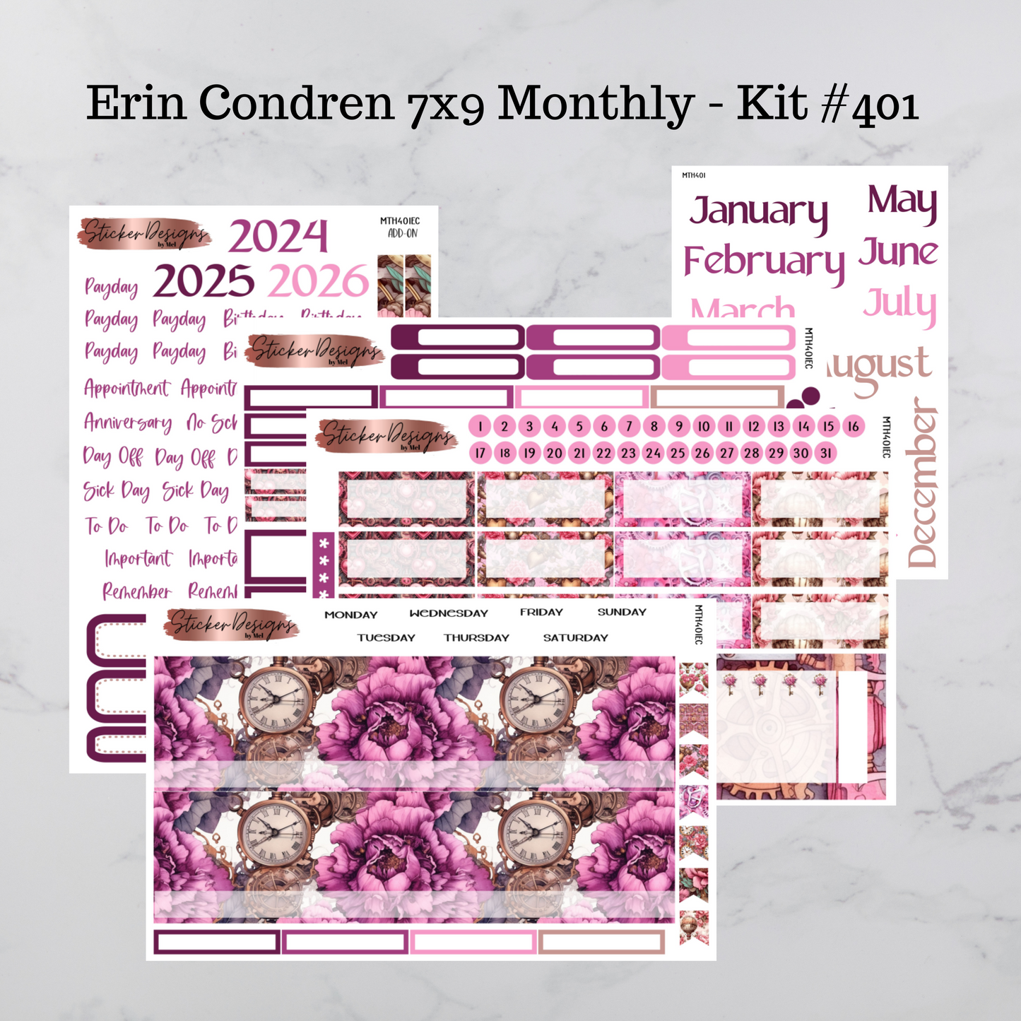 MTH 401 - EC 7x9 Monthly