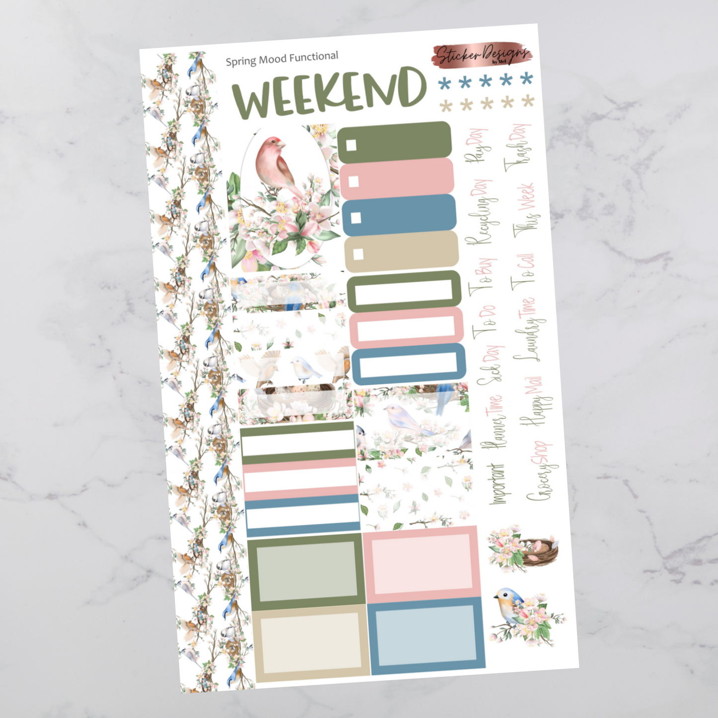 Spring Mood - Functional Sheet