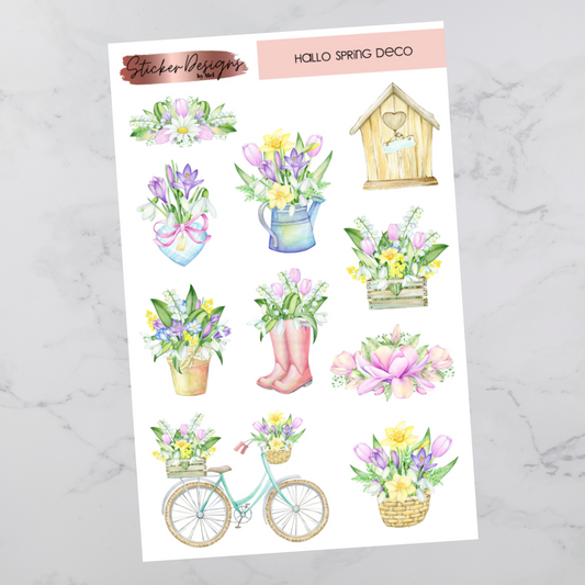Hallo Spring - Deco Stickers