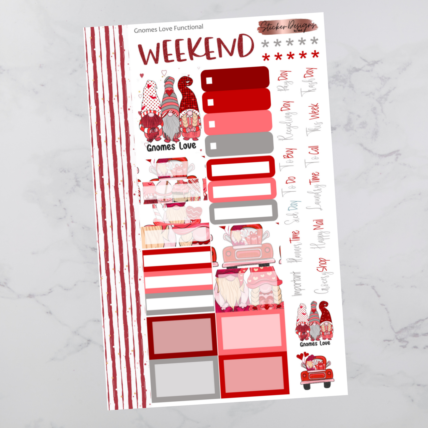 Gnomes Love - Functional Sheet