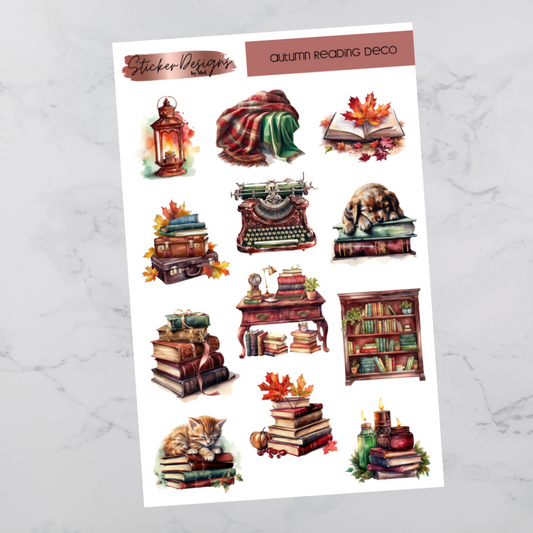 Autumn Reading Deco - Deco Stickers