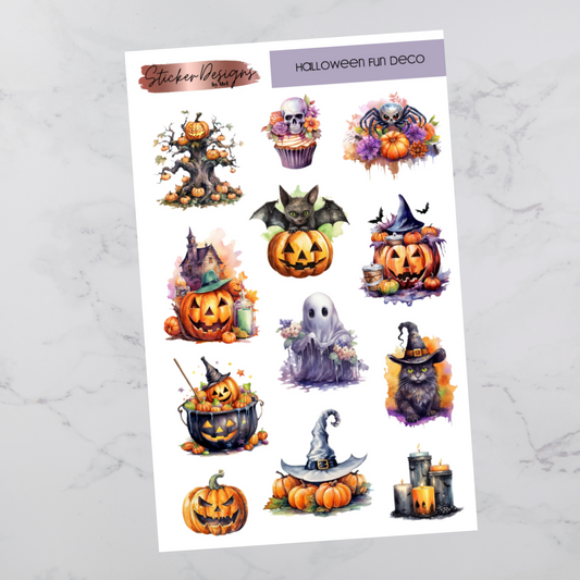 Halloween Fun Deco - Deco Stickers