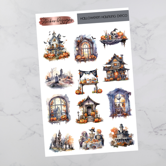 Halloween Haunting Deco - Deco Stickers