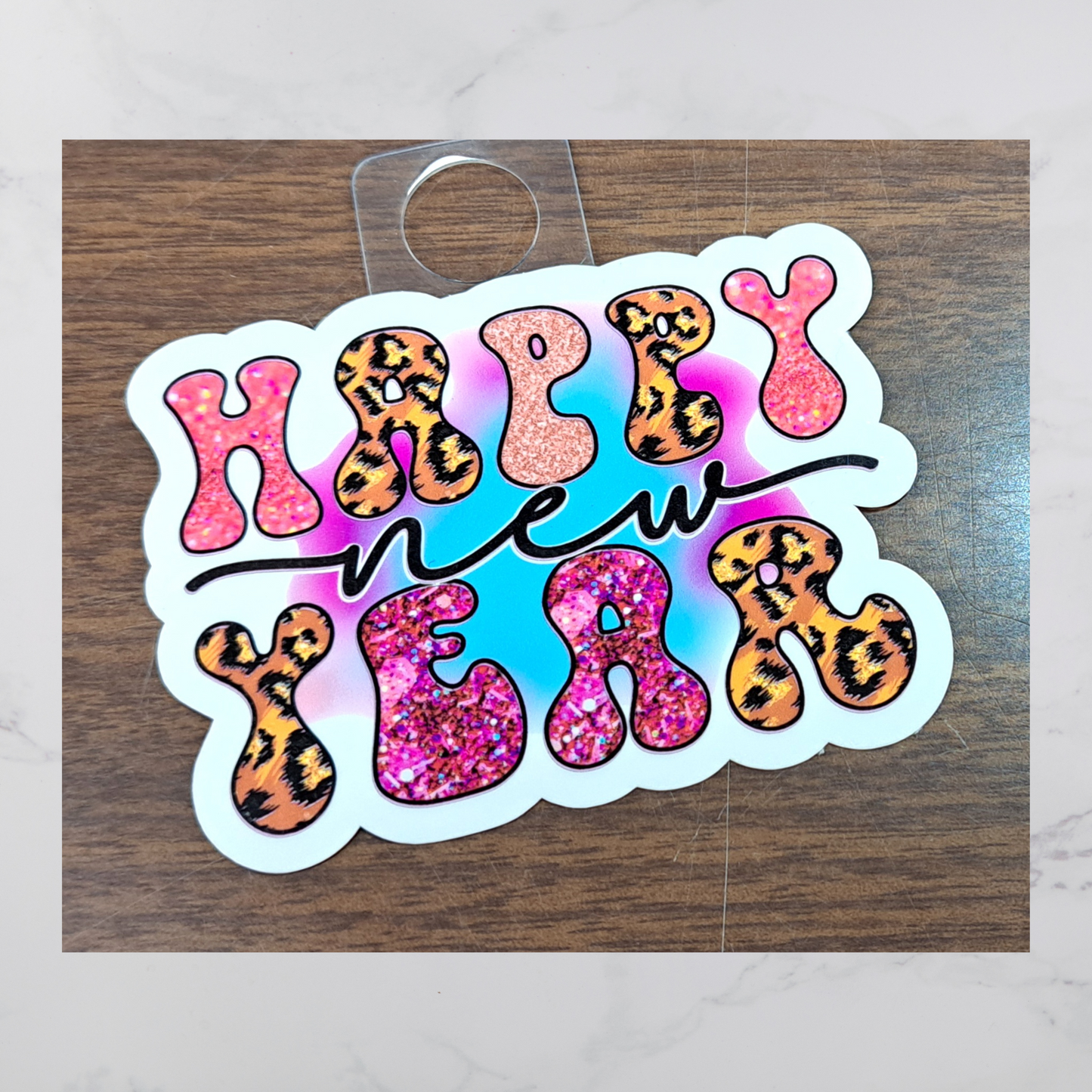Happy New Year Diecut
