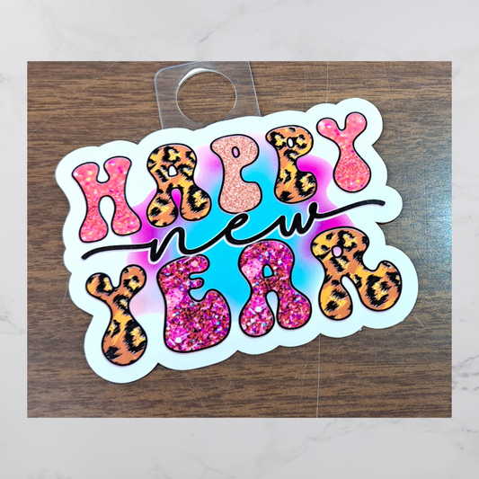 Happy New Year Diecut