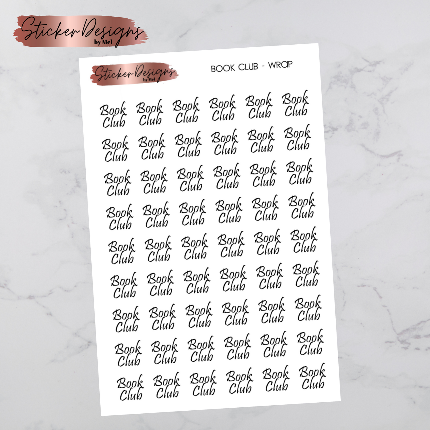 Book Club Script - Wrapped