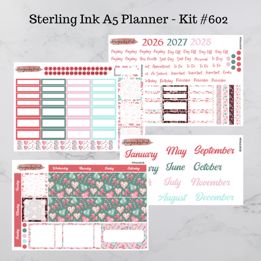 MTH 602 - Sterling Ink A5 Planner