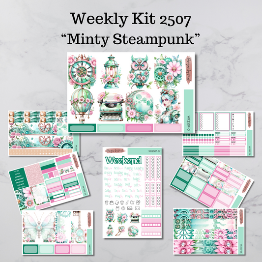 Weekly Kit 2507 - Minty Steampunk - Vertical Layout