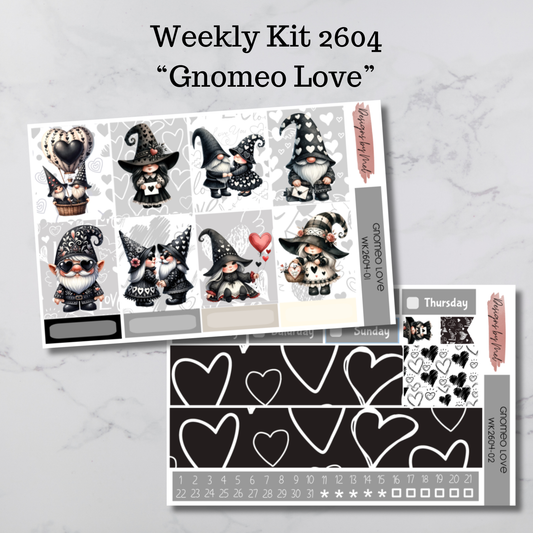 Weekly Kit 2604 - Gnomeo Love - Vertical Layout