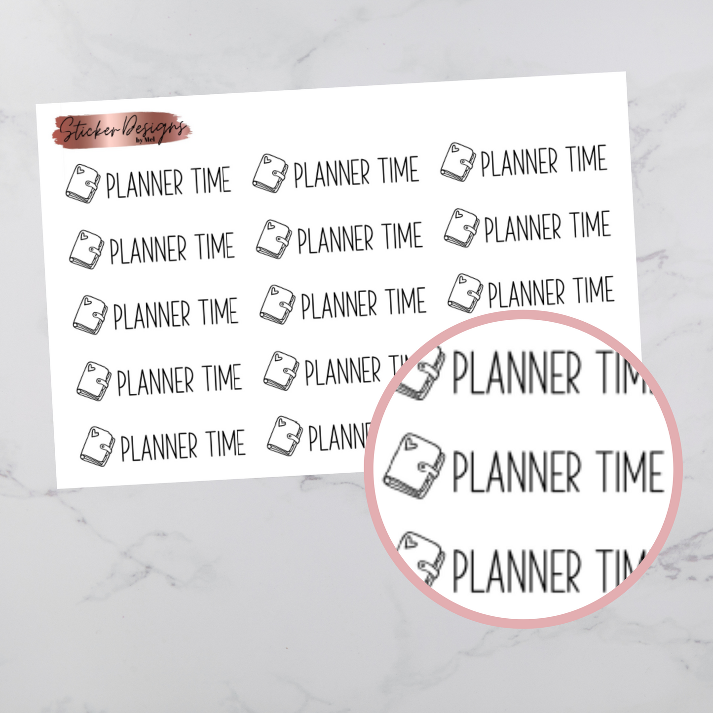 Planner Time Script & Icon