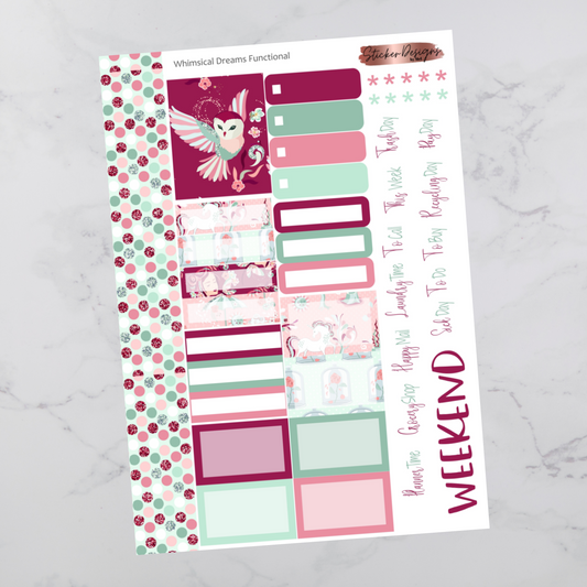 Whimsical Dreams - Functional Sheet