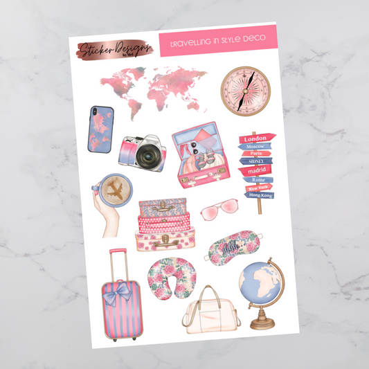 Travelling in Style - Deco Stickers