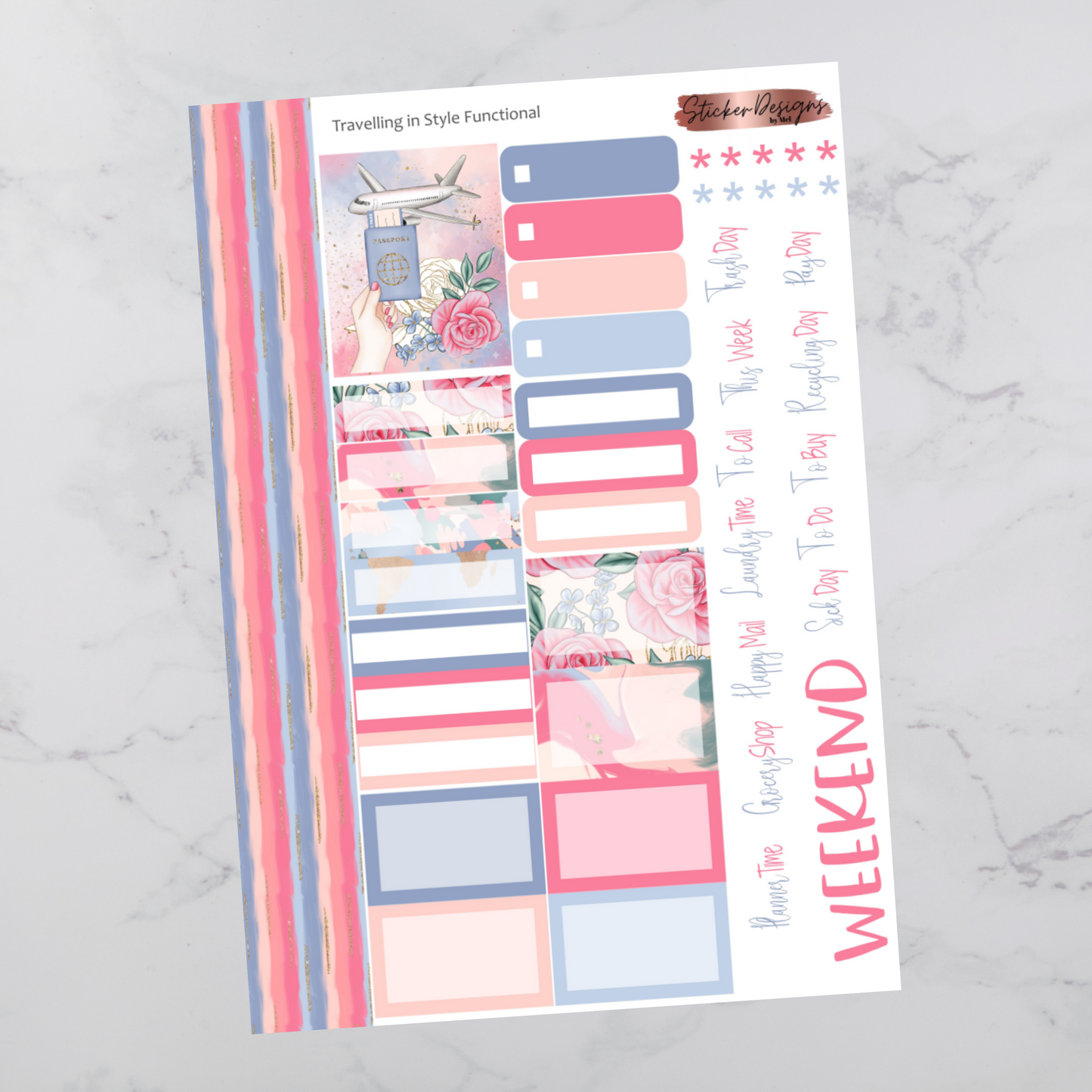 Travelling in Style - Functional Sheet