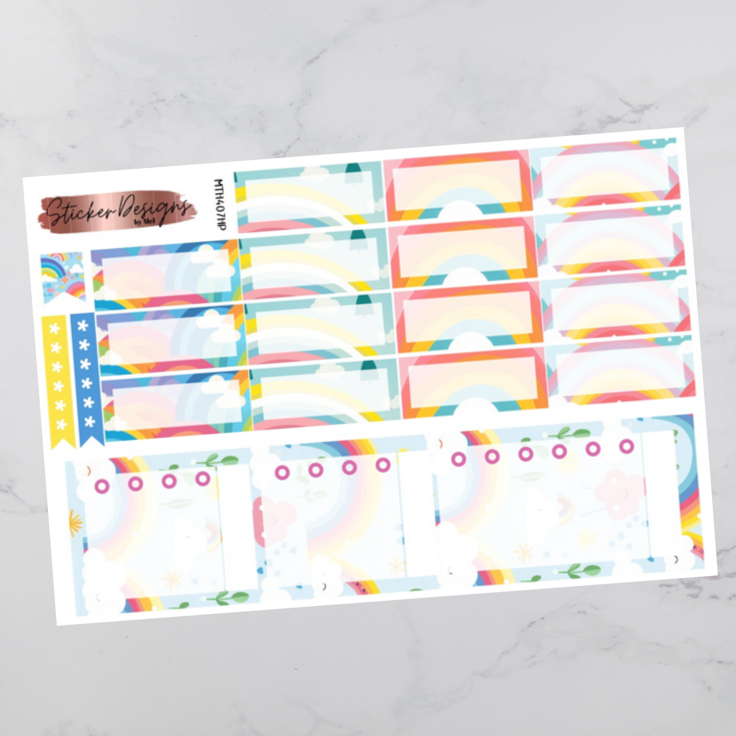 MTH 407 - Classic Happy Planner Monthly