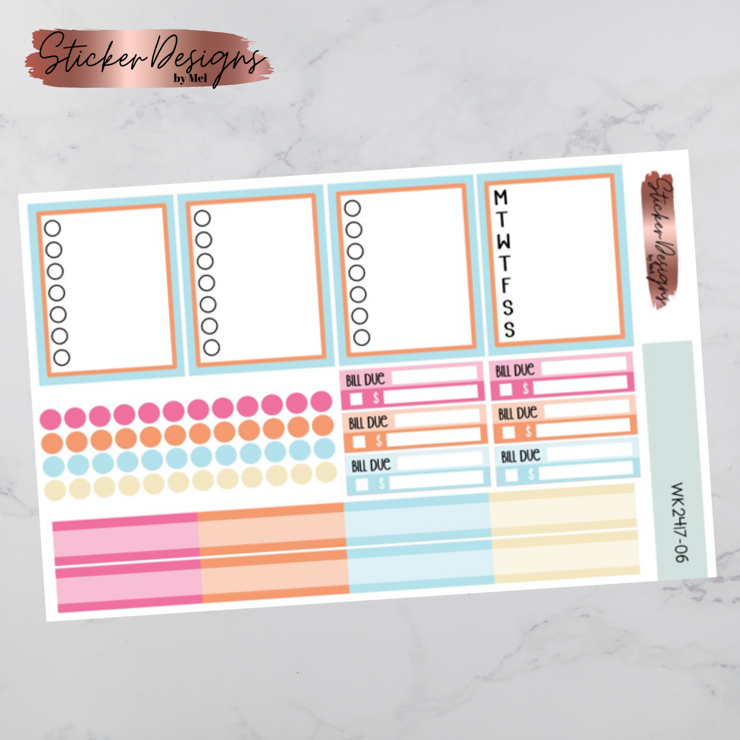 Weekly Kit 2417 - Beach Reading - Vertical Layout