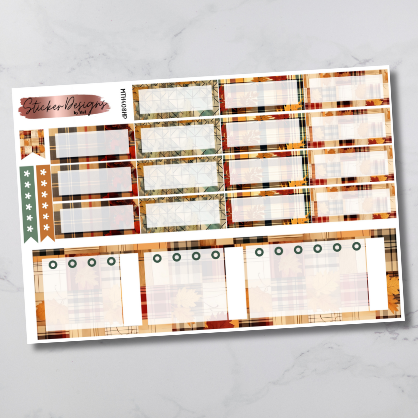 MTH 408 - Classic Happy Planner Monthly