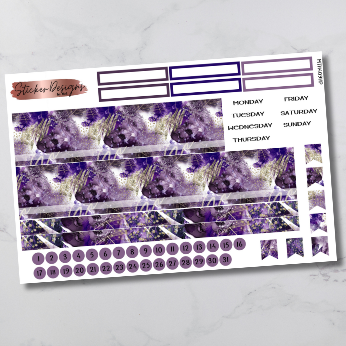 MTH 409 - Classic Happy Planner Monthly