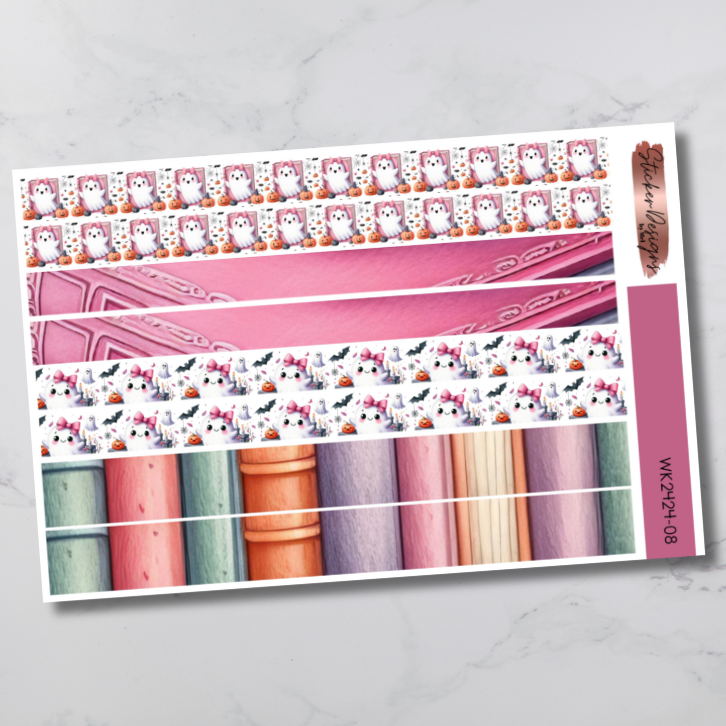 Weekly Kit 2424 - Friendly Ghost - Vertical Layout