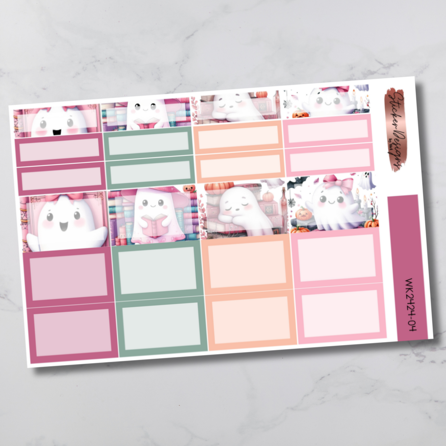 Weekly Kit 2424 - Friendly Ghost - Vertical Layout