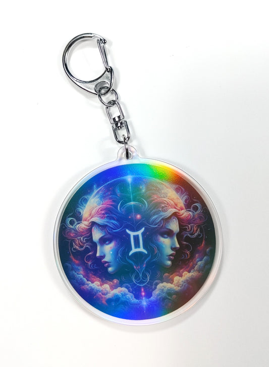 Gemini Keychain