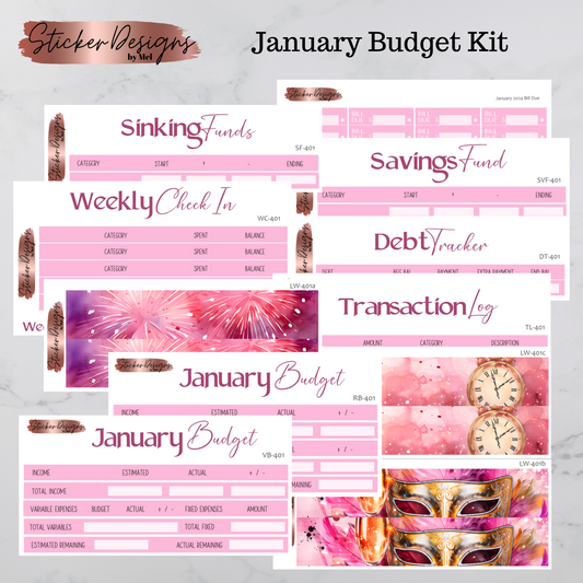 January 2024 Budget Kit