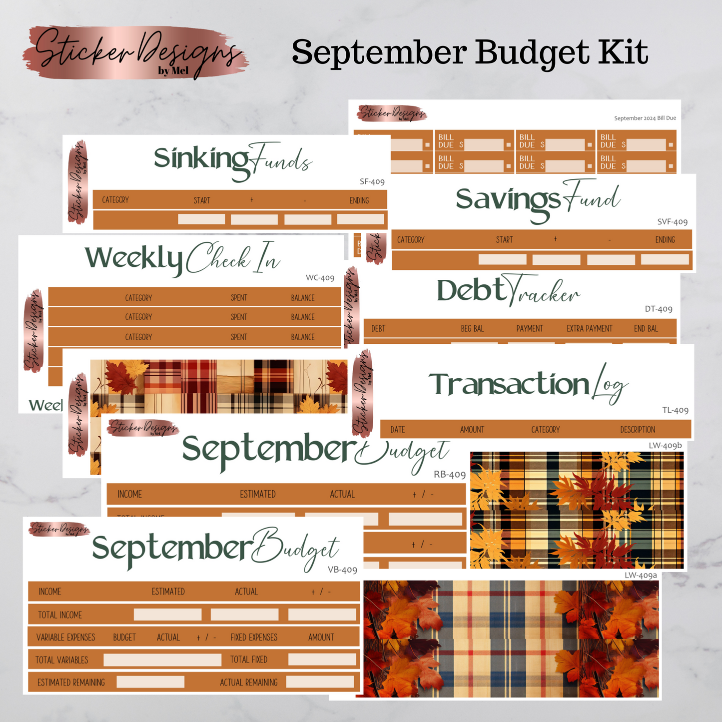 September 2024 Budget Kit