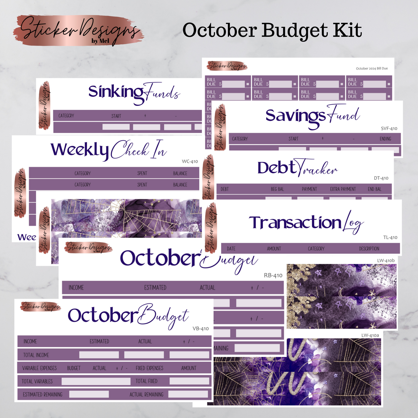 October 2024 Budget Kit
