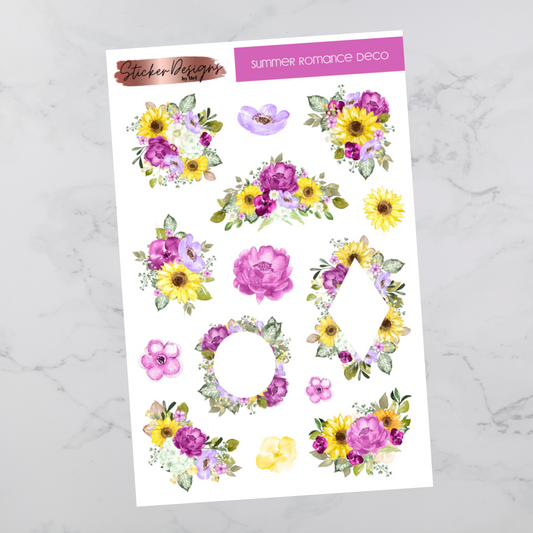 Summer Romance  - Deco Stickers