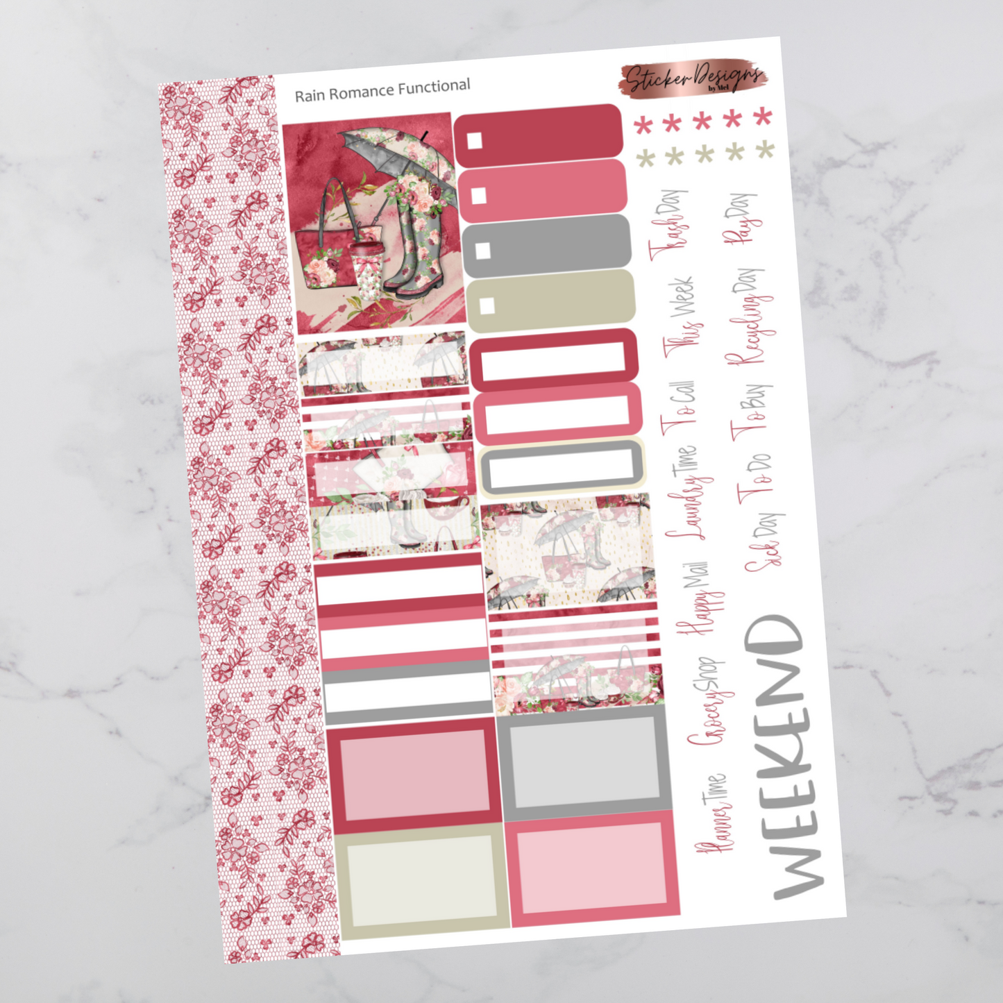 Rain Romance - Functional Sheet