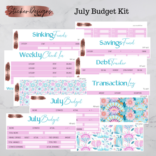 July 2024 Budget Kit