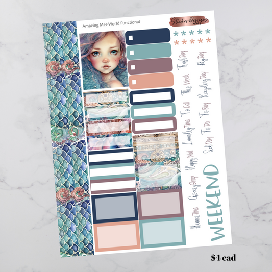Amazing Mer-World - Functional Sheet