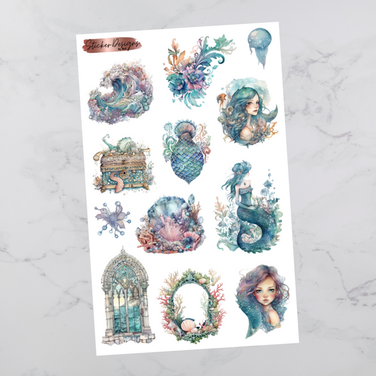 Amazing Mer-World - Deco Stickers