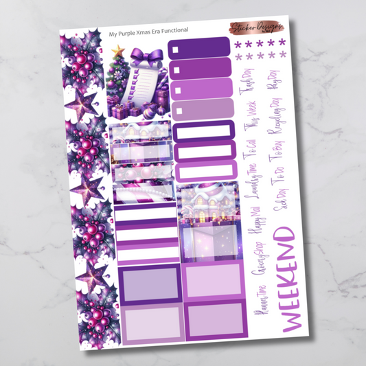 My Purple Xmas Era - Functional Sheet