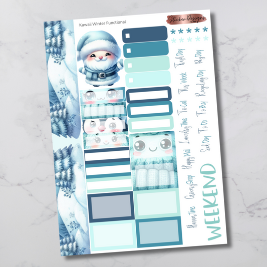 Kawaii Winter - Functional Sheet
