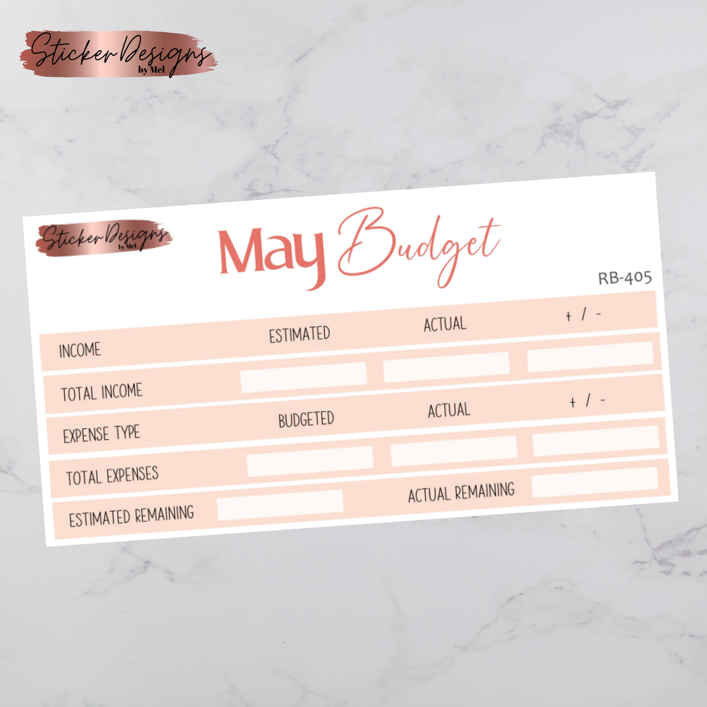 May 2024 Budget Kit