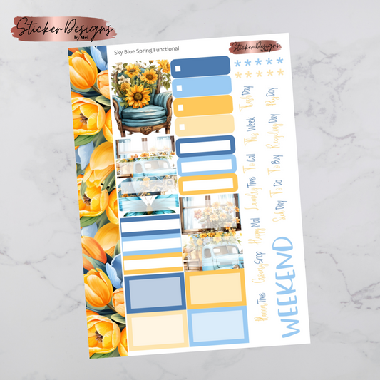 Sky Blue Spring - Functional Sheet