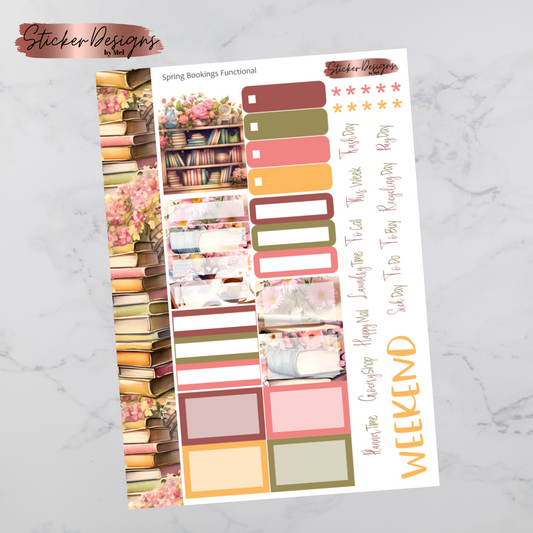 Spring Bookings - Functional Sheet