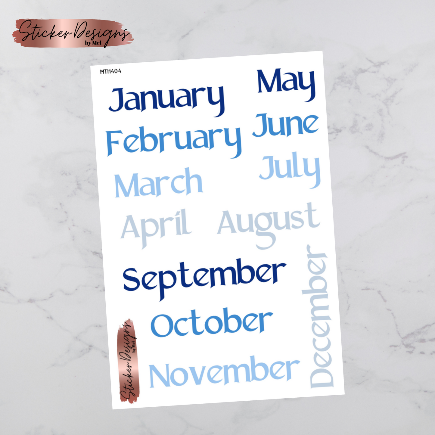 MTH 404 - Classic Happy Planner Monthly