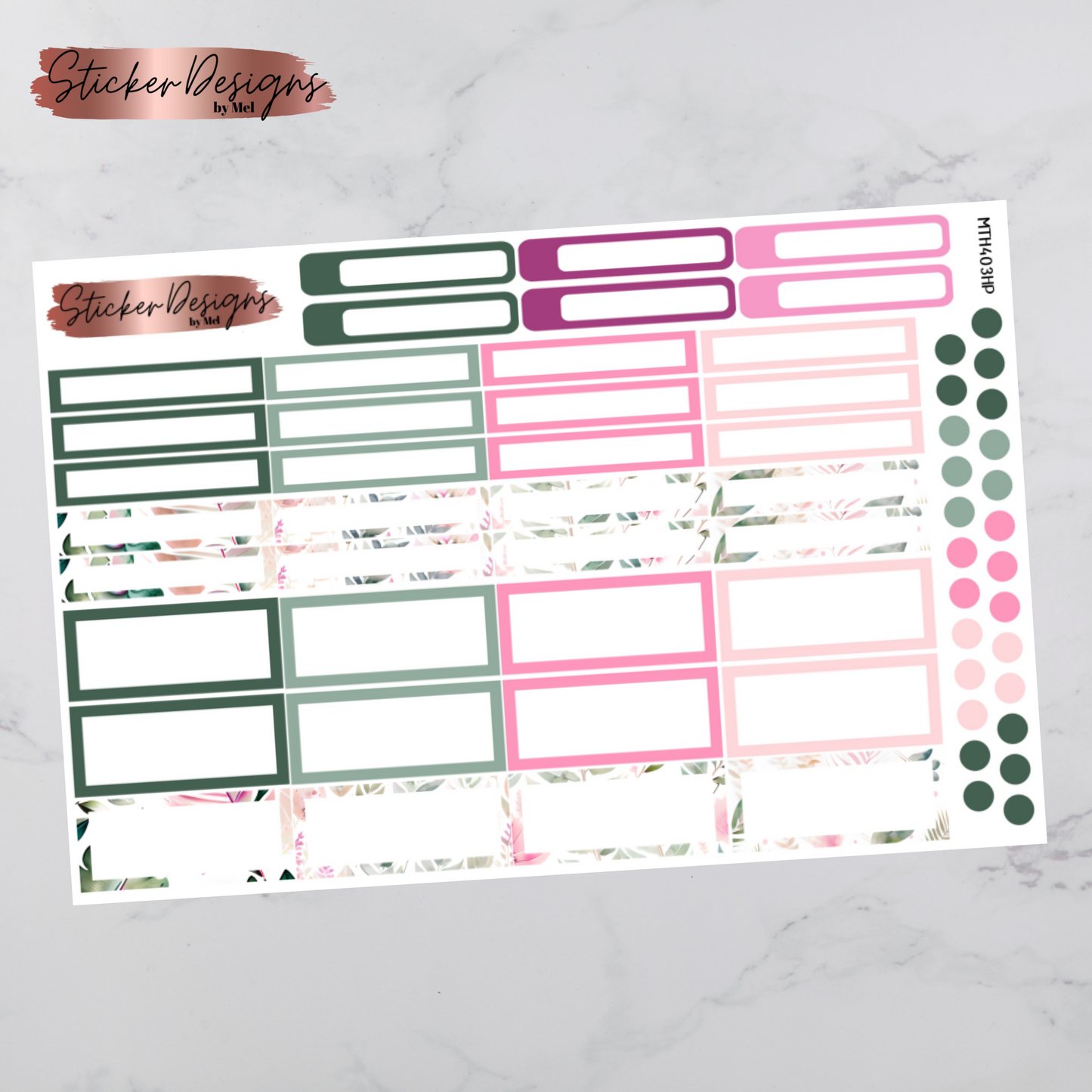 MTH 403 - Classic Happy Planner Monthly