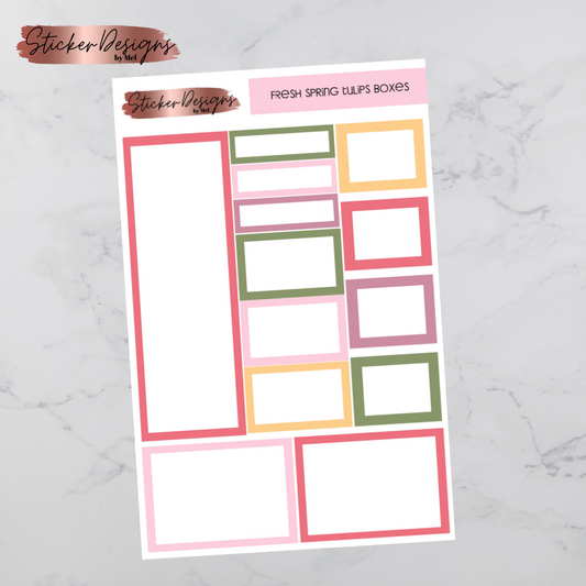 Fresh Spring Tulips Boxes - Functional Boxes