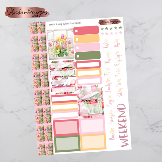 Fresh Spring Tulips - Functional Sheet
