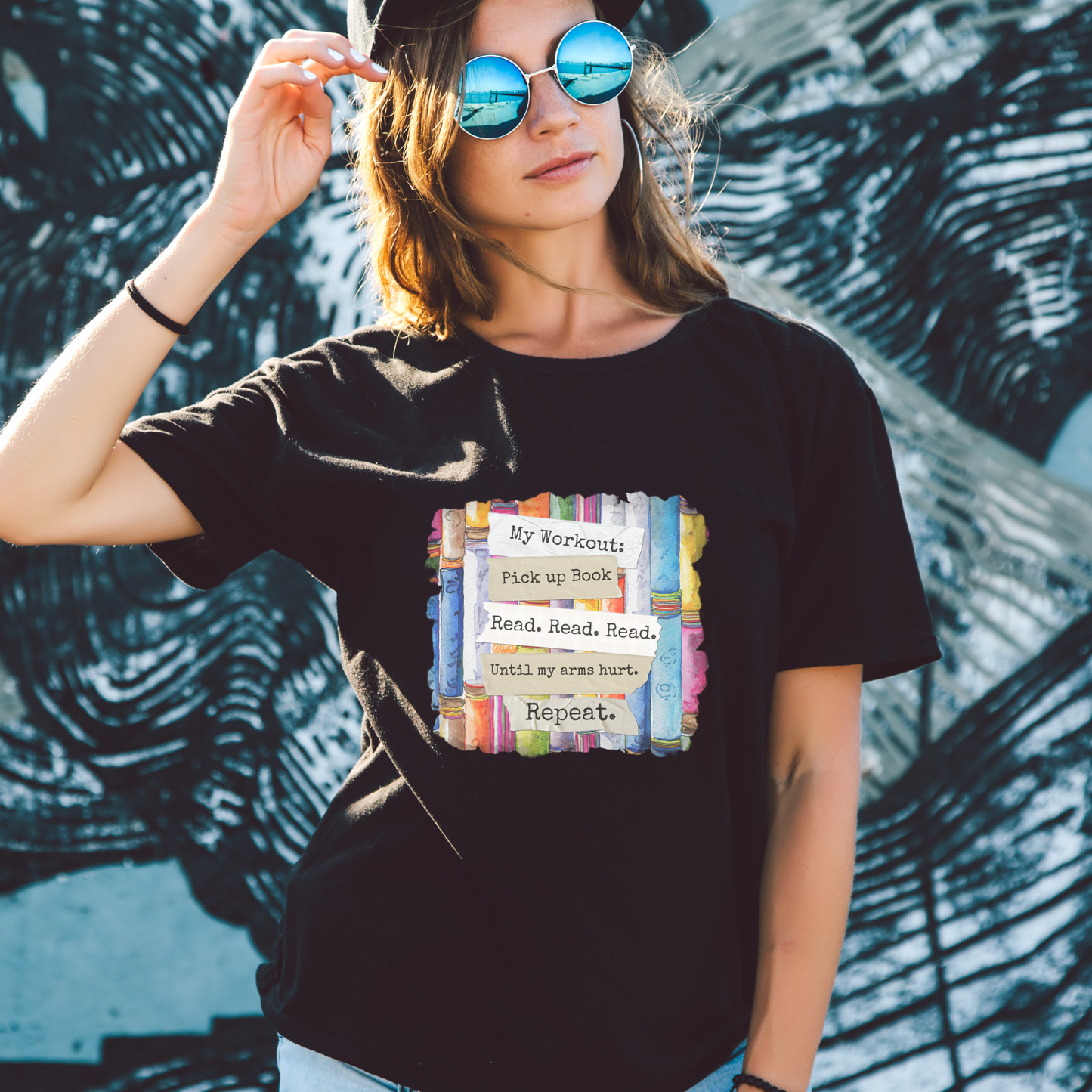 Book Lover Workout- Apparel