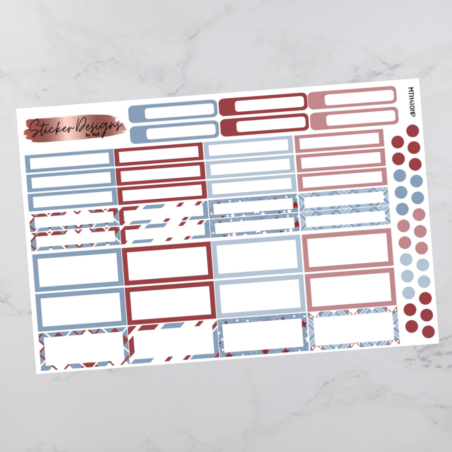 MTH 410 - Classic Happy Planner Monthly
